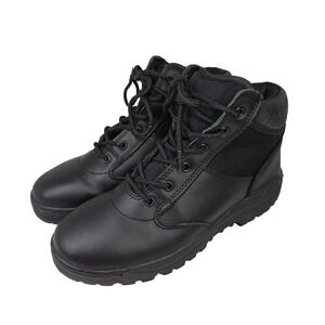 Rothco Boots Mens Sz 7.5 Forced Entry Safety Comfort Tactical M12 Black Leather